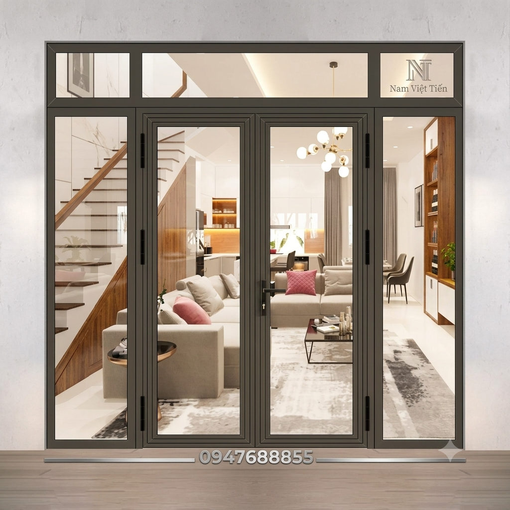 cửa nhôm xingfa tphcm đẹp