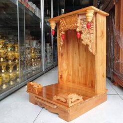 bàn thờ thàn tài gỗ xoan đào